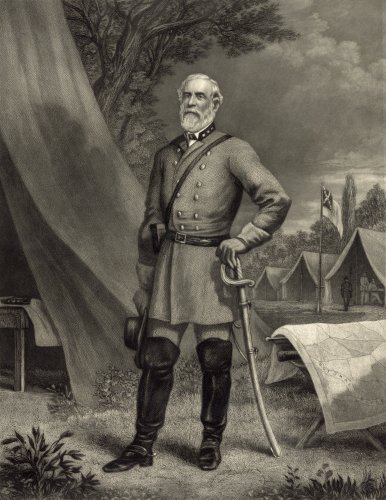 Gen. Robert E. Lee, photographed by Mathew Brady  in his N.Y. studio, 1867; engraved by J.C. McRae, N.Y. 