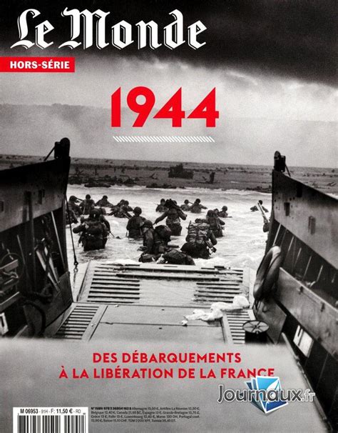 Le Monde, July 2024, special D-Day issue, cover