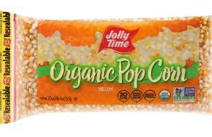 Jolly Time Organic Popcorn, 20-oz. bag