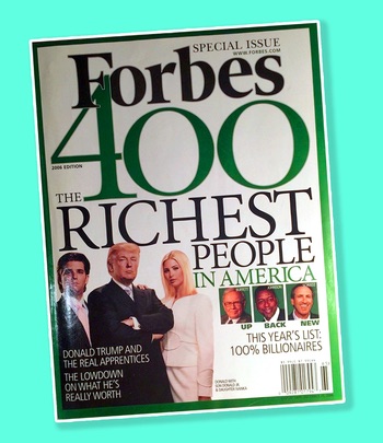 Forbes magazine, 400 Richest People in America, 2006 edition, cover