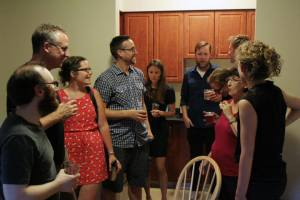 Reading Room, closing event at Petrified Forest Gallery, 6-30-14
